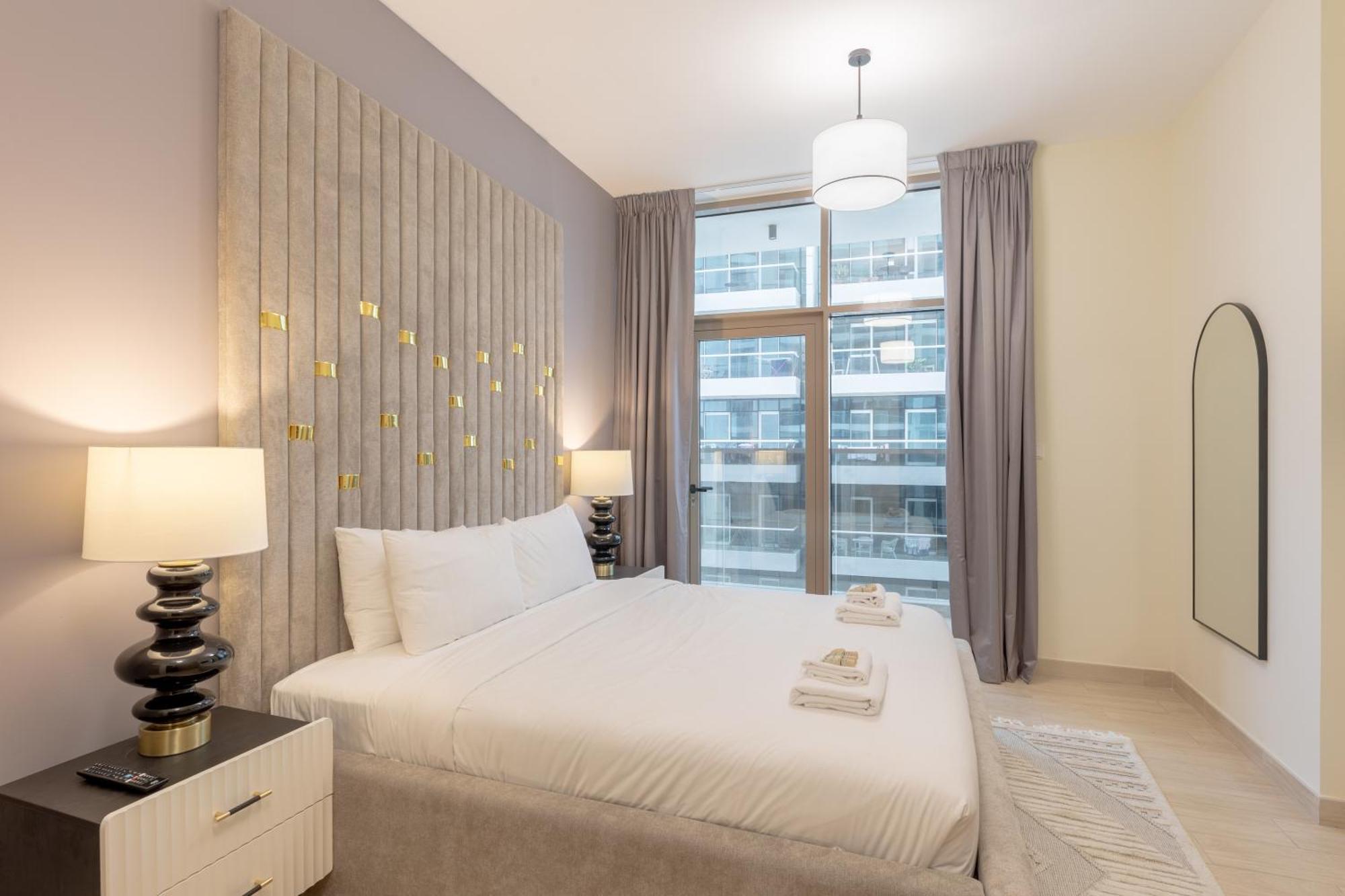 Canal View, Partial Burj Khalifa View, Brand New